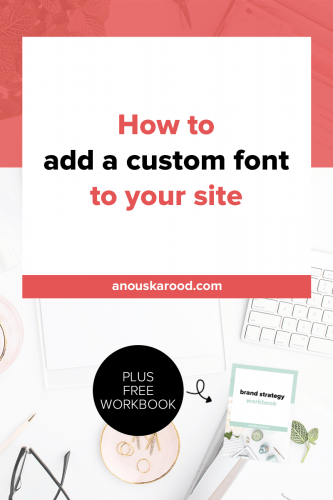 How to add a custom font to your site