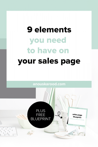 Learn what to include on your sales page and how to structure it so your ideal clients can't help but click that buy button!