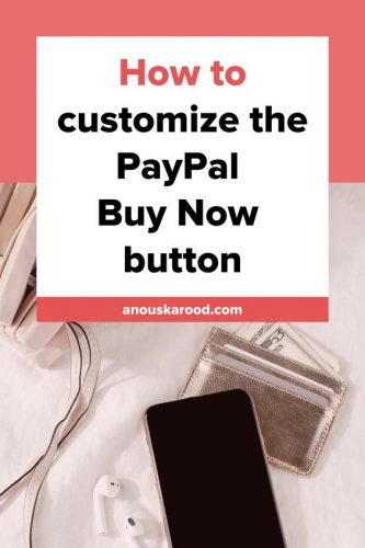 How to customize the PayPal Buy Now button
