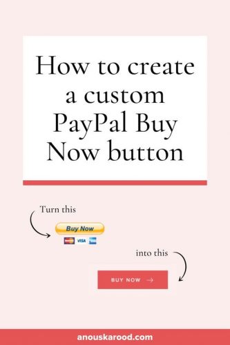 How to create a custom PayPal Buy Now button
