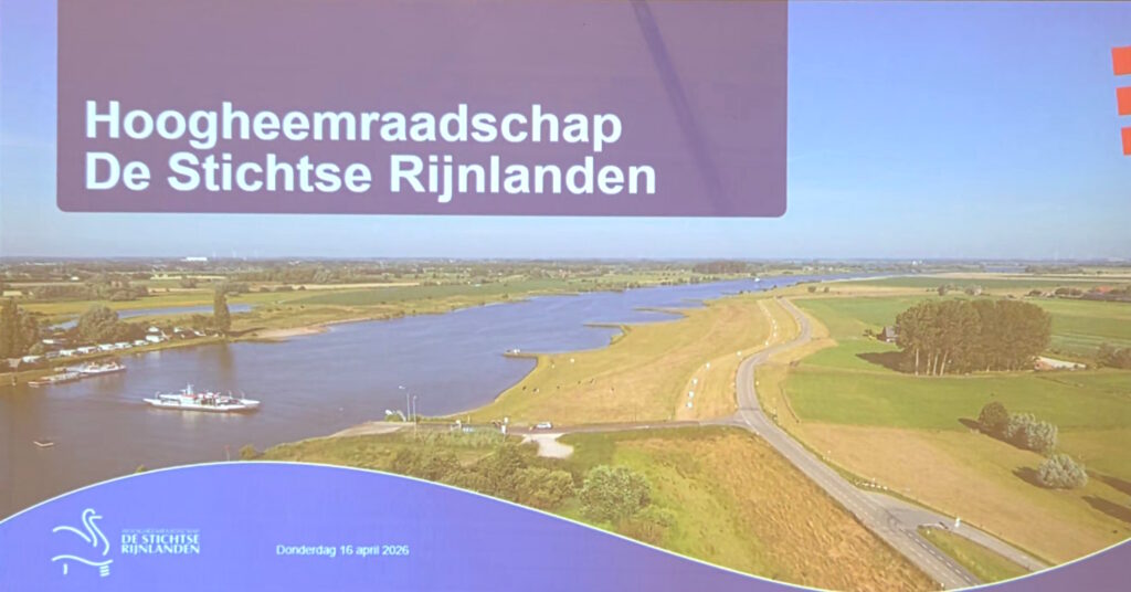 Lezing Waterschap door Bert de Groot