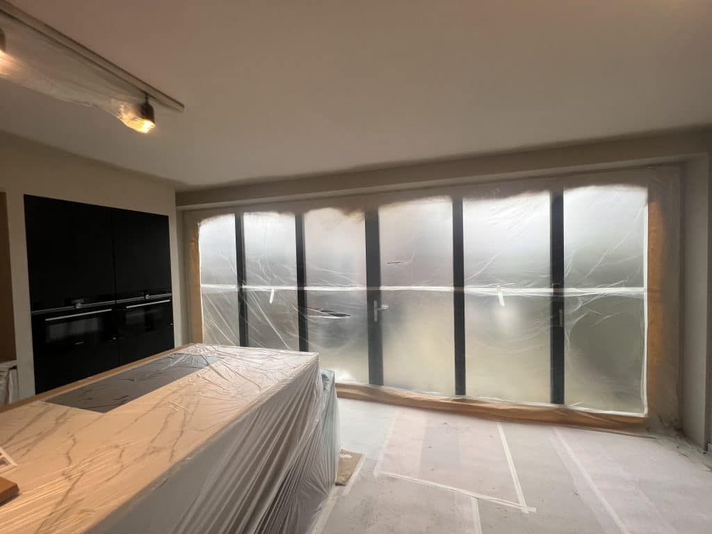 Plafond spuiten
