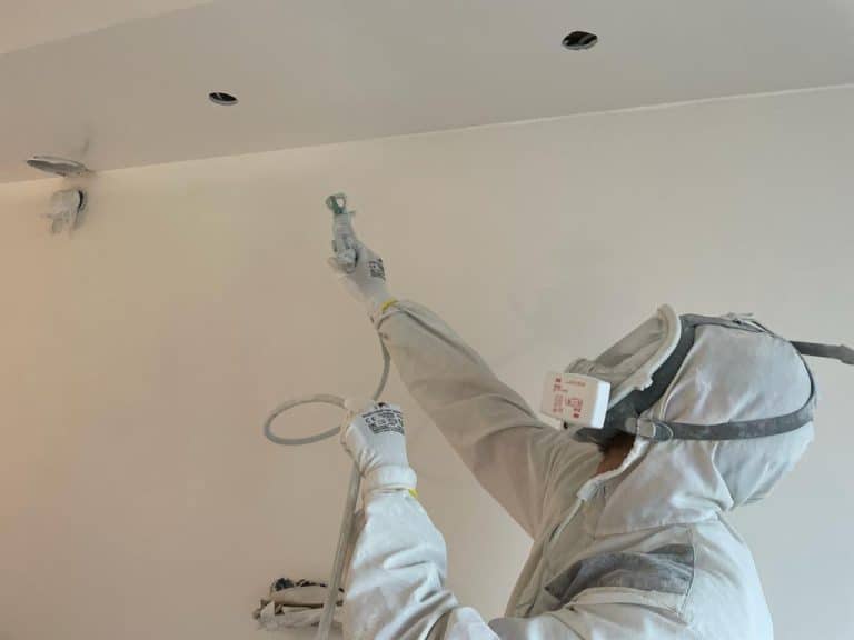plafond spuiten