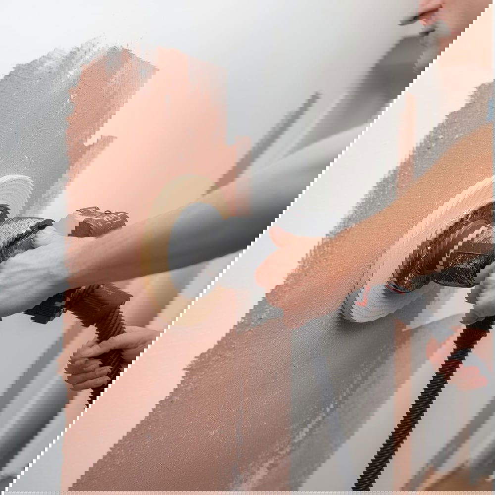 Machinaal schuren latex spuiten