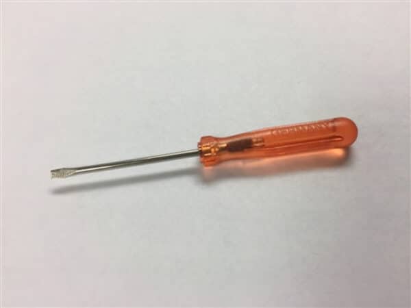 SCREWDRIVER, THREAD CUTTER BLADE