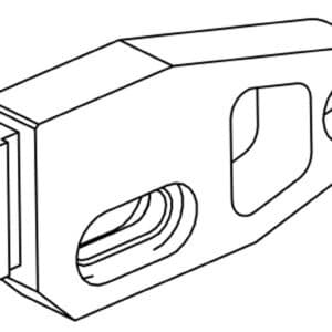 MELCO FAST CLAMP PRO - LEFT UPPER CLAMP