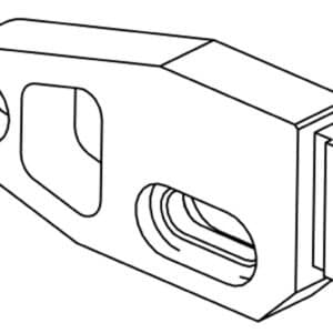 MELCO FAST CLAMP PRO - RIGHT UPPER CLAMP
