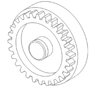 ROLLER, THREAD FEEDER, DRIVEN