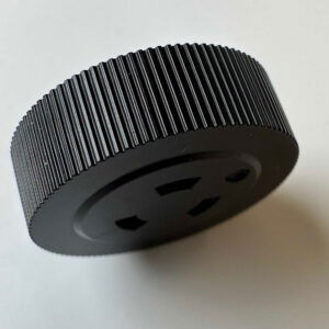 ROLLER, PINCH, TEXTURED, BLACK