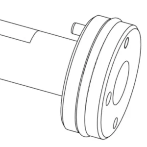 FAST CLAMP LEFT CLAMP CAM SHAFT SUB-ASSEMBLY