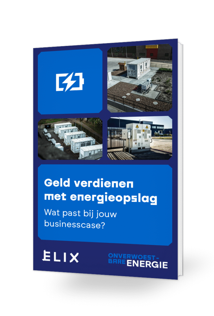 E-book Geld verdienen met zakelijke energieopslag