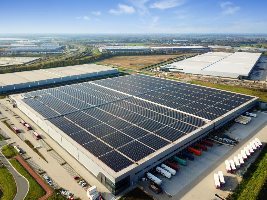 VidaXL realisatie zakelijke zonnepanelen