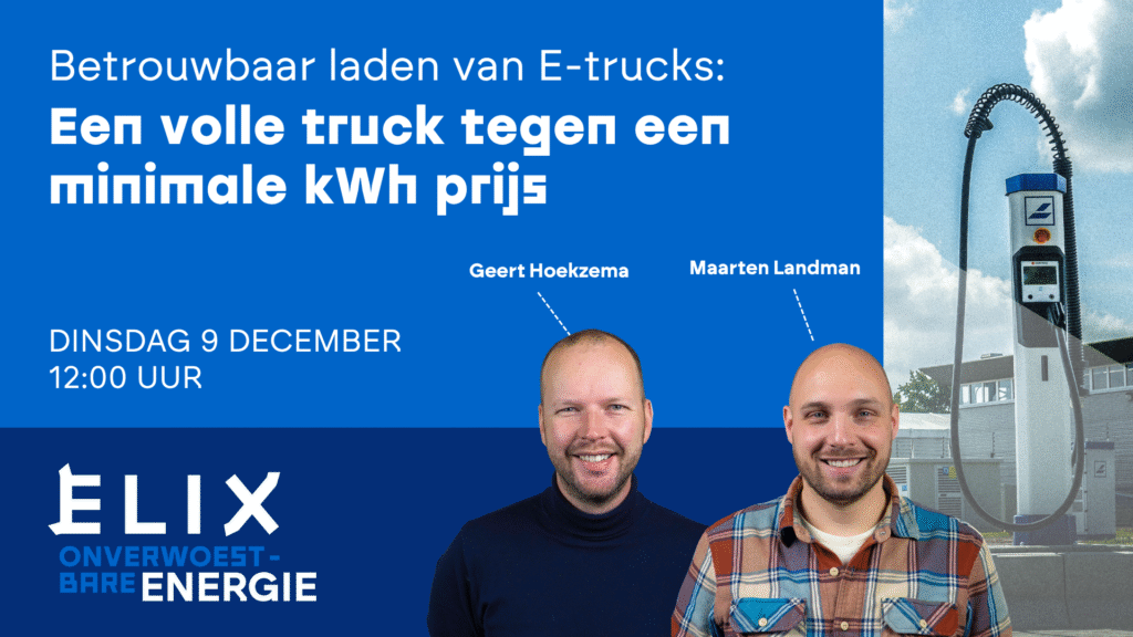 Webinar betrouwbaar laden van e-trucks