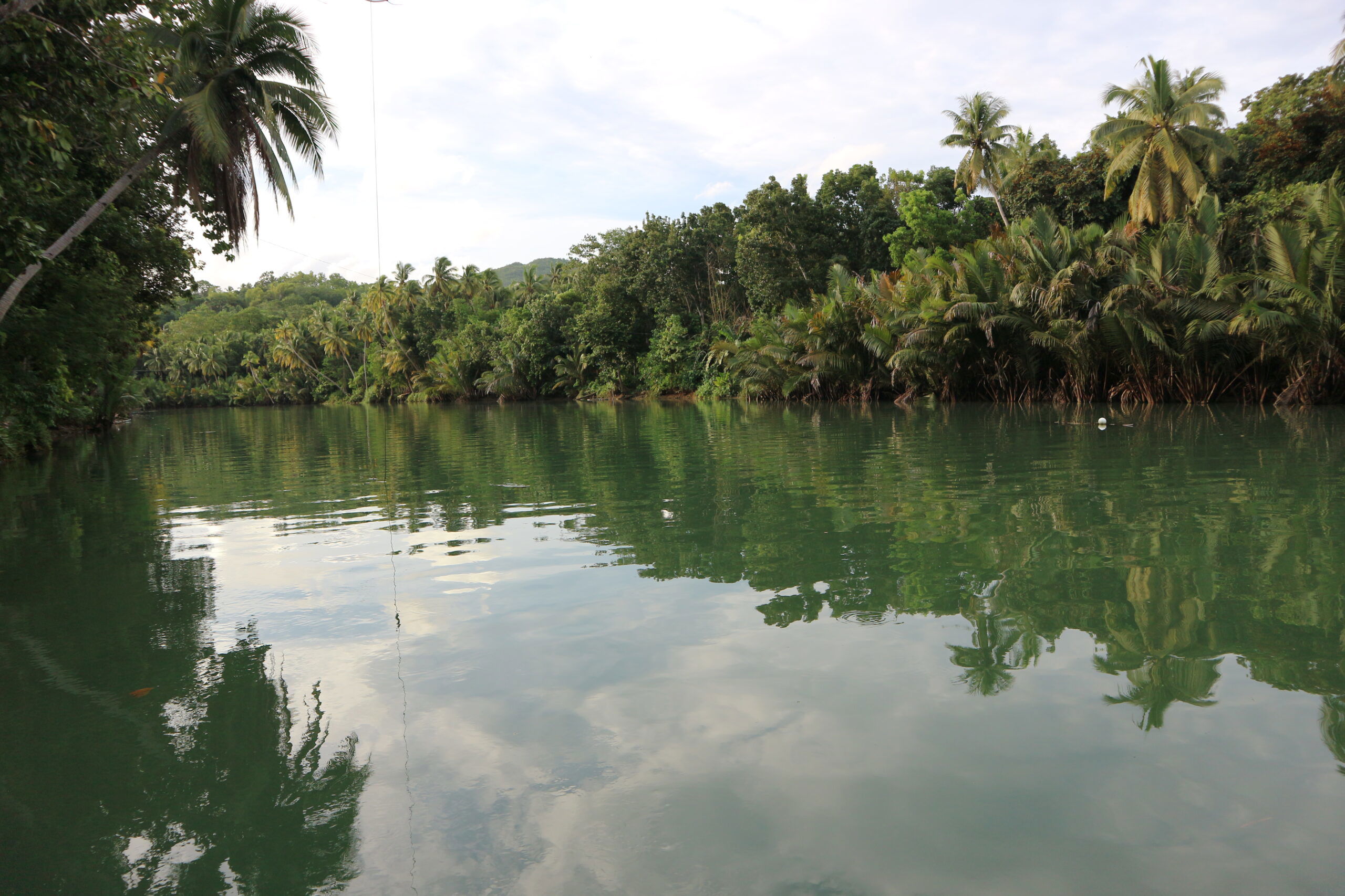 Loboc Rivier en hagelwitte stranden
