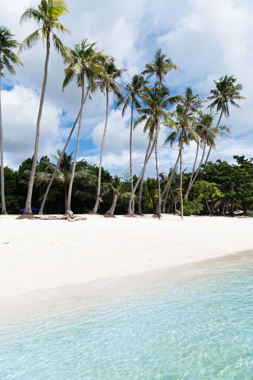 Siquijor is full of beautiful beaches, palm trees and waterfalls