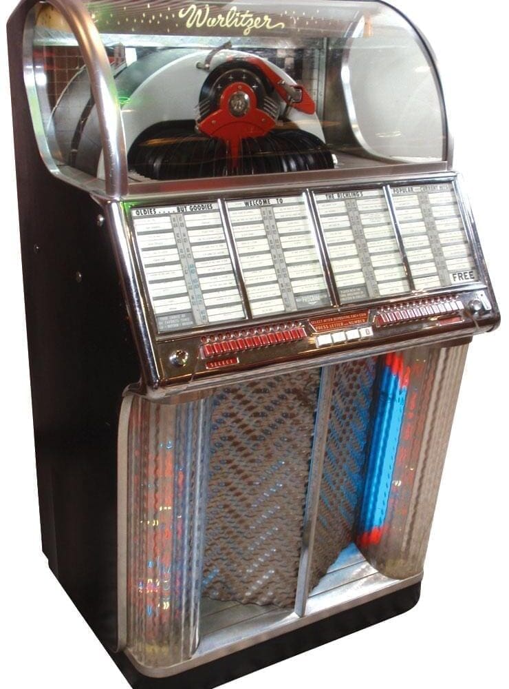 Wurlitzer 1700 jukebox 1954
