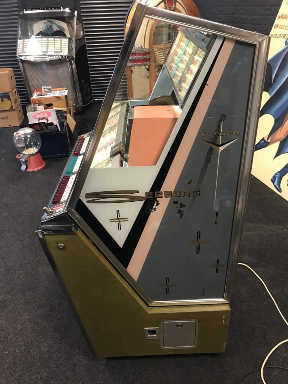 Seeburg Channel 222 jukebox 1959 VERKOCHT - Afbeelding 3