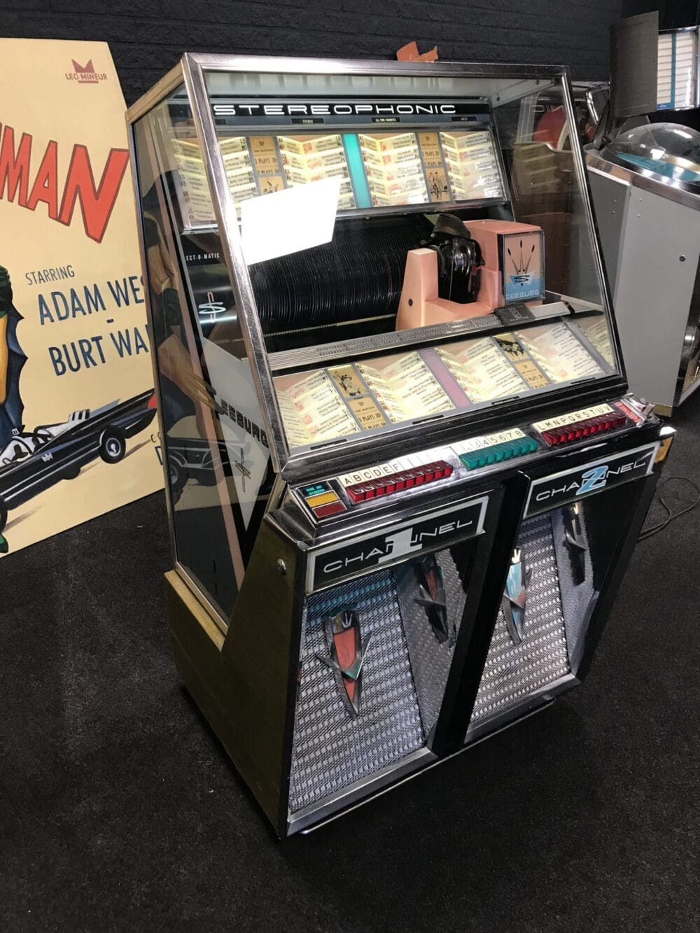Seeburg Channel 222 jukebox 1959 VERKOCHT