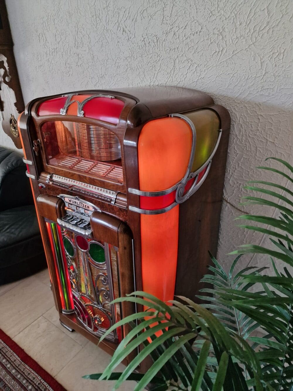 Wurlitzer 700 jukebox 1940. Topstaat! Verkocht - Afbeelding 2