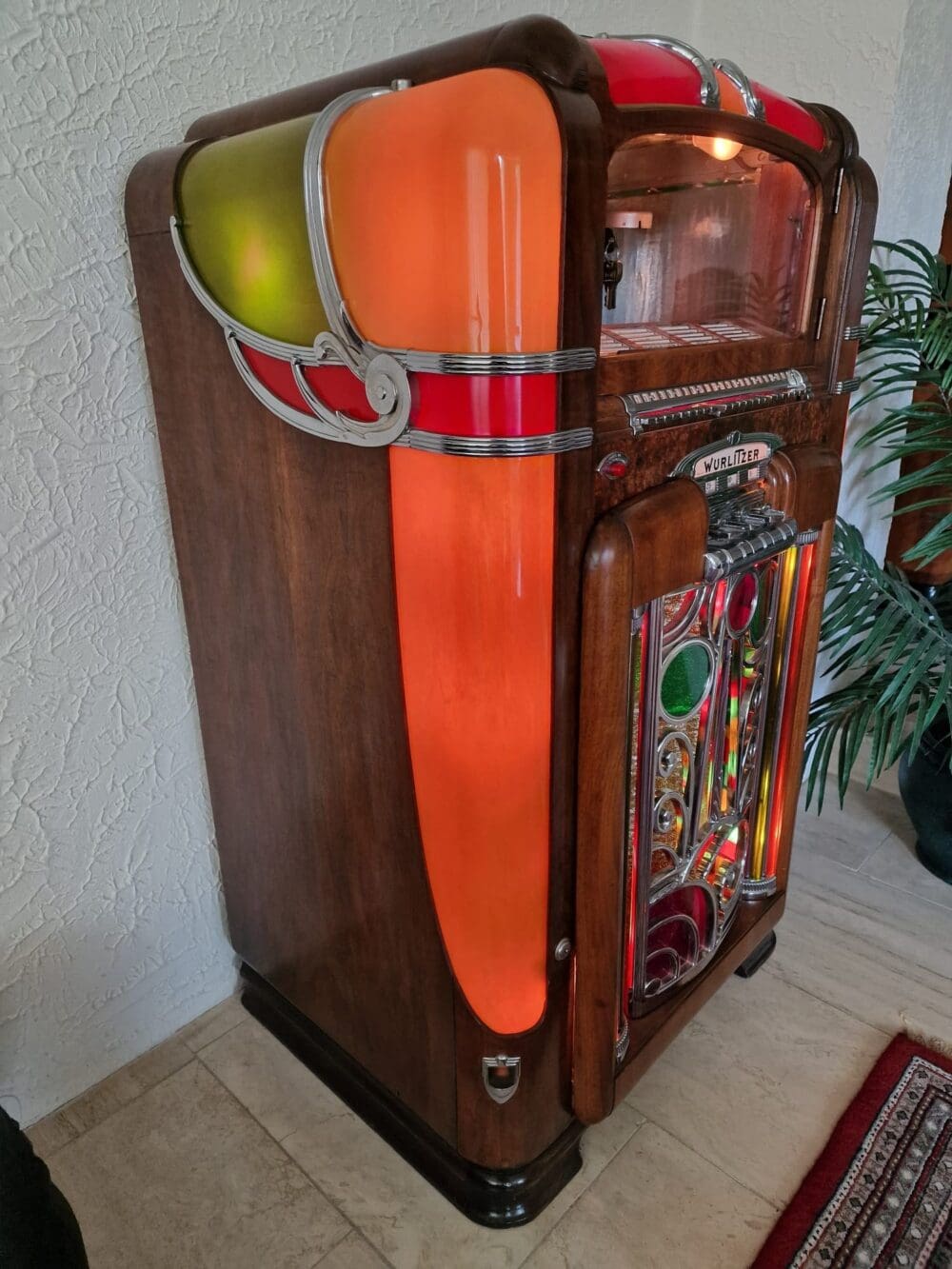 Wurlitzer 700 jukebox 1940. Topstaat! Verkocht - Afbeelding 4