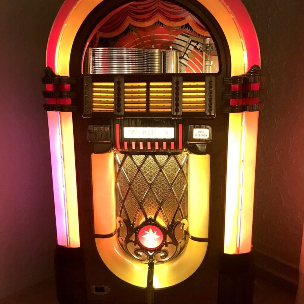 Wurlitzer 1015 jukebox 1946. Orgineel én Top!