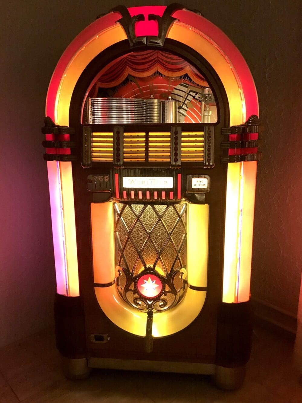 Wurlitzer 1015 jukebox 1946. Orgineel én Top!