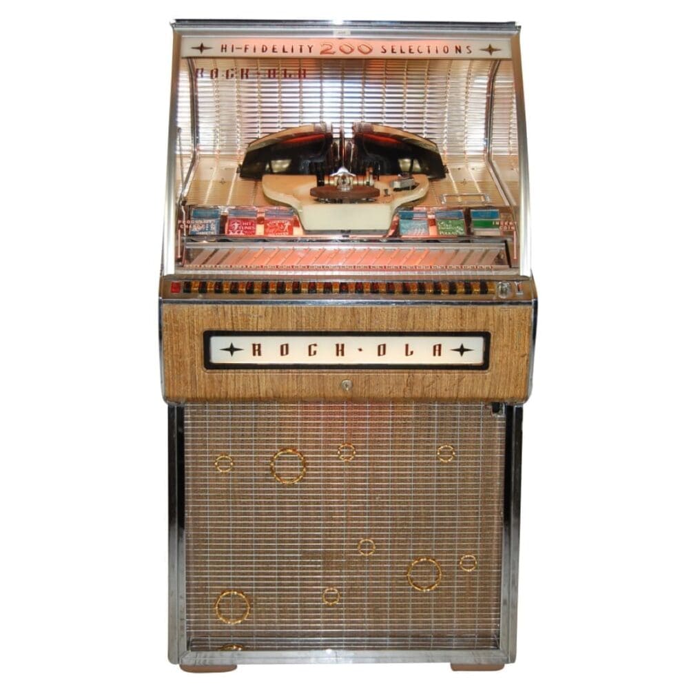 RockOla 1455 en 1455 “de Luxe” 1957