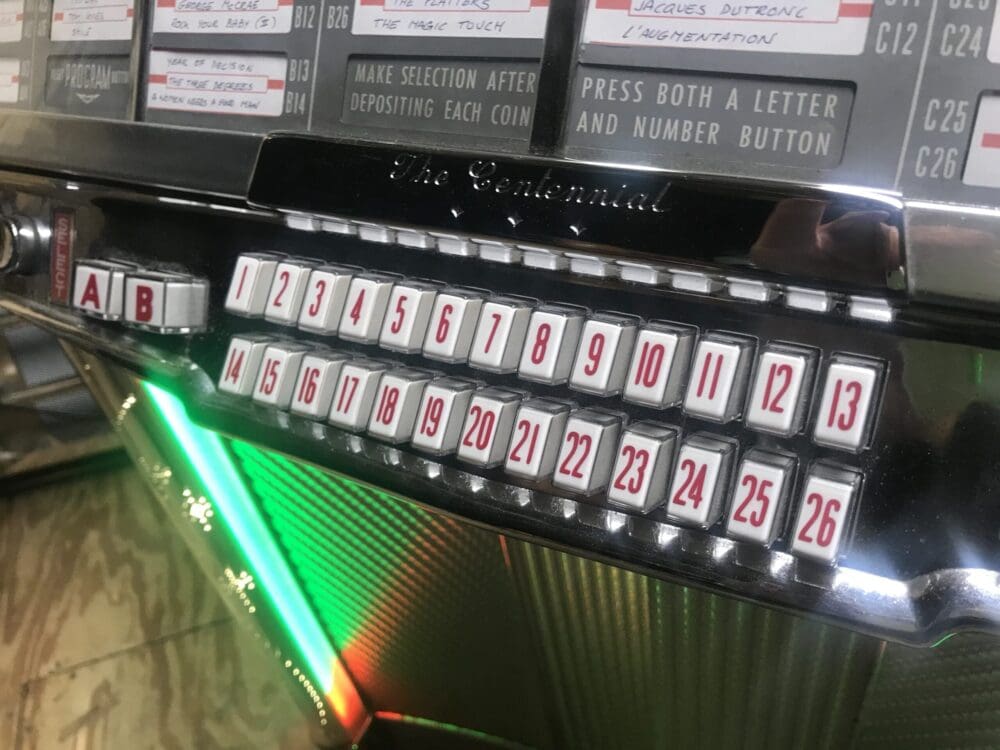 Wurlitzer 1900 “Centennial” Jukebox 1956 - Afbeelding 6