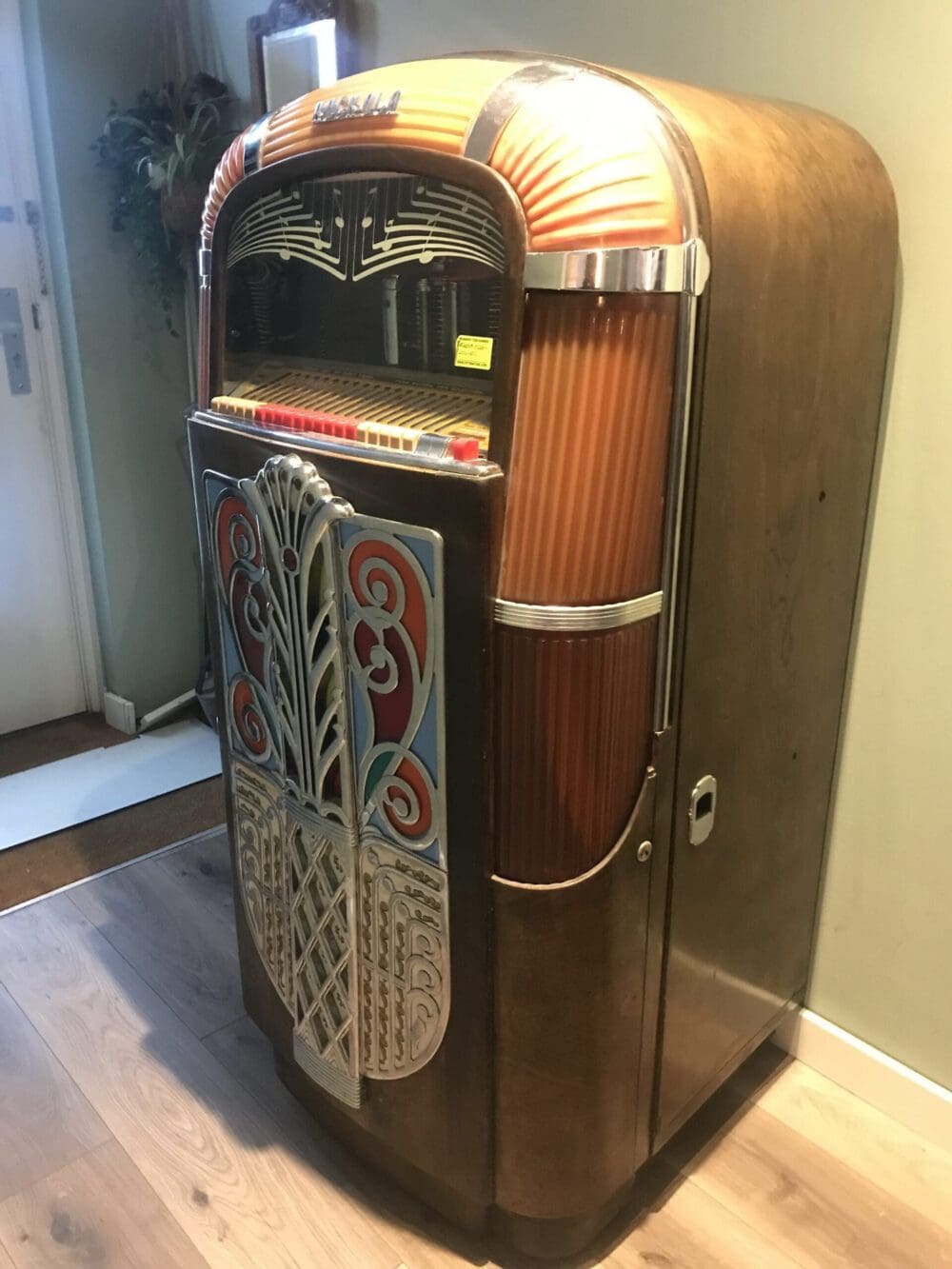 RockOla 1426 Jukebox 1947 Verkocht - Afbeelding 2