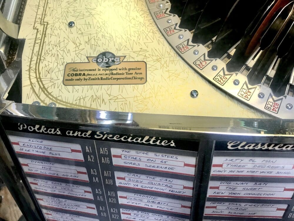 Wurlitzer 1900 “Centennial” Jukebox 1956 - Afbeelding 13