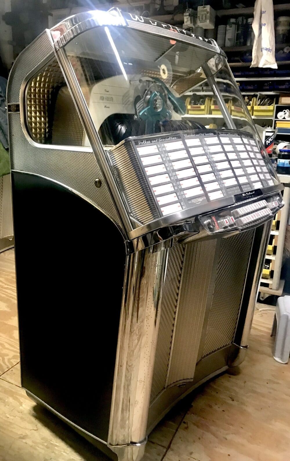 Wurlitzer 1900 “Centennial” Jukebox 1956 - Afbeelding 3