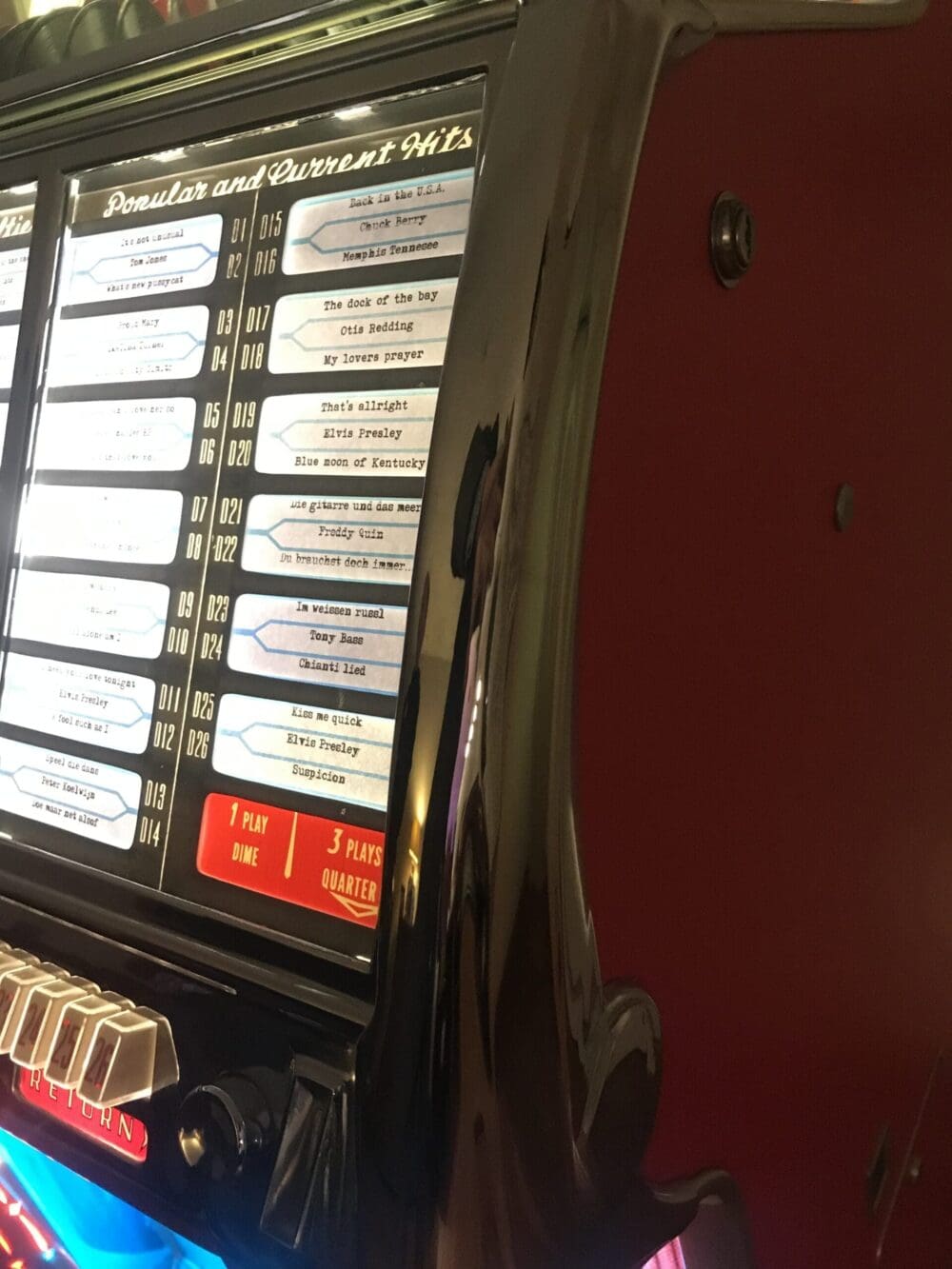 Wurlitzer 1800 jukebox 1955 Gerestaureerd - Afbeelding 2