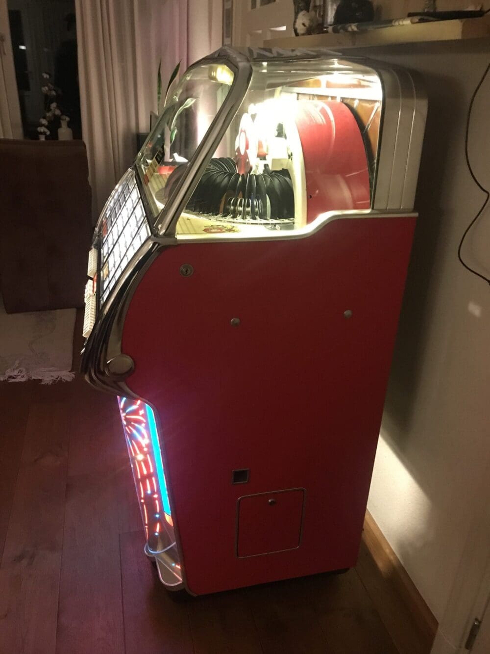Wurlitzer 1800 jukebox 1955 Gerestaureerd - Afbeelding 8