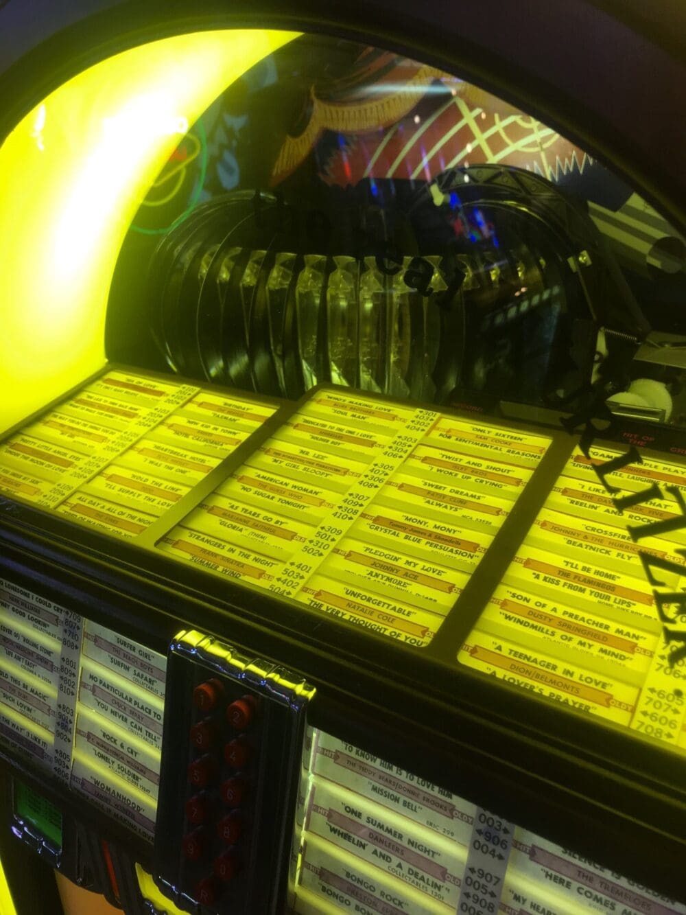 Wurlitzer 1015 OMT Jukebox met Singles in nieuwstaat! - Afbeelding 6