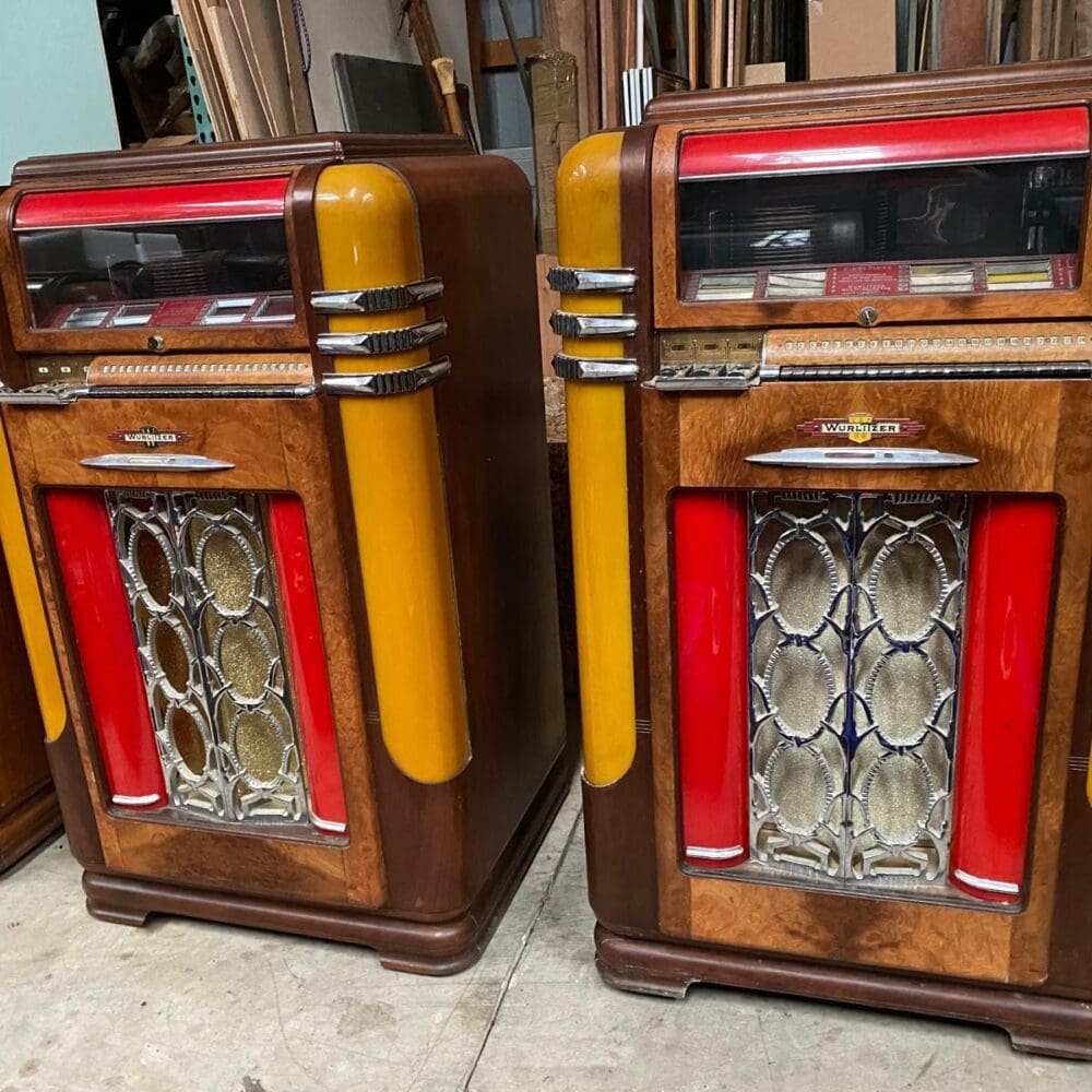 Wurlitzer 500 jukebox gerestaureerd 1938