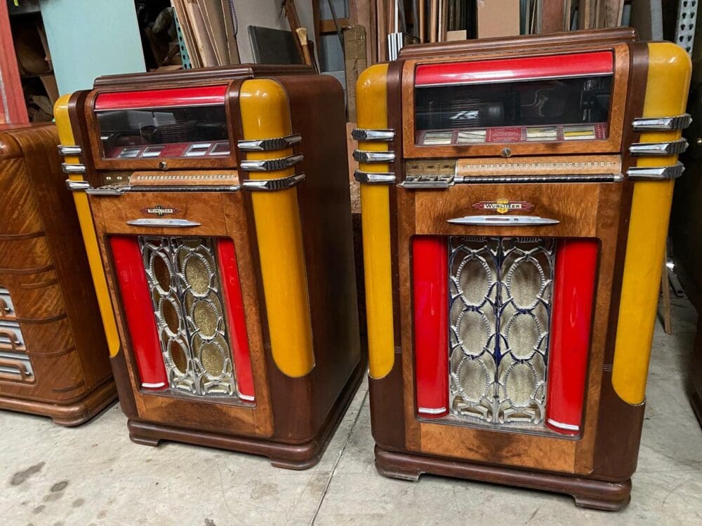 Wurlitzer 500 jukebox gerestaureerd 1938