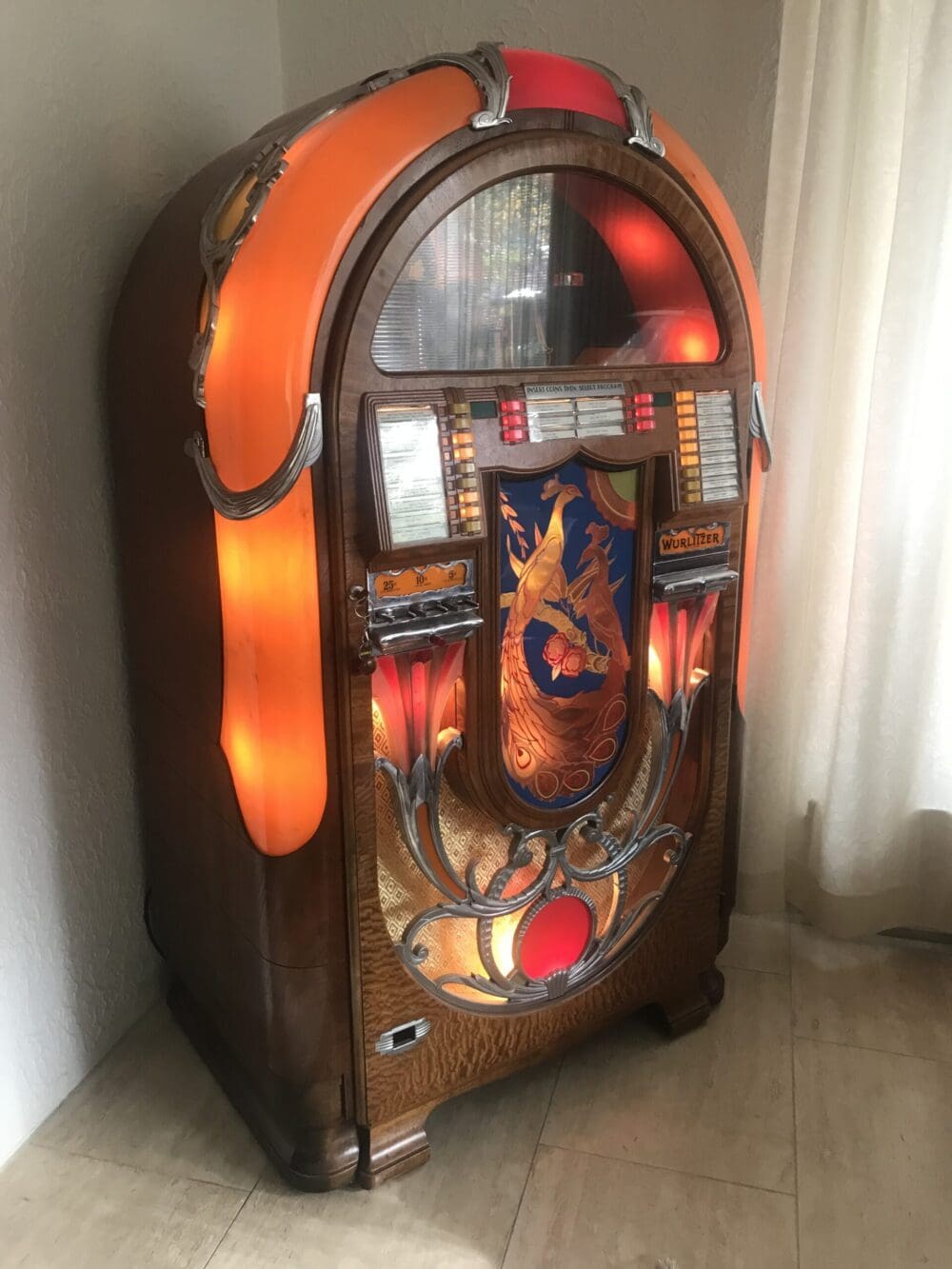 Wurlitzer 850 The Peacock 1941