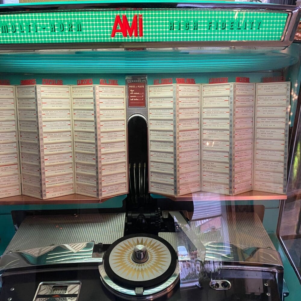 AMI jukebox onderdelen. Nieuw, NOS én gebruikt.