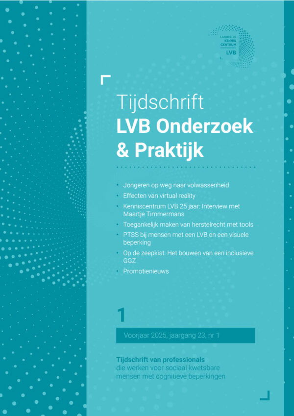 LVB Onderzoek & Praktijk Voorjaar 2025 Jaargang 23 – nummer 1