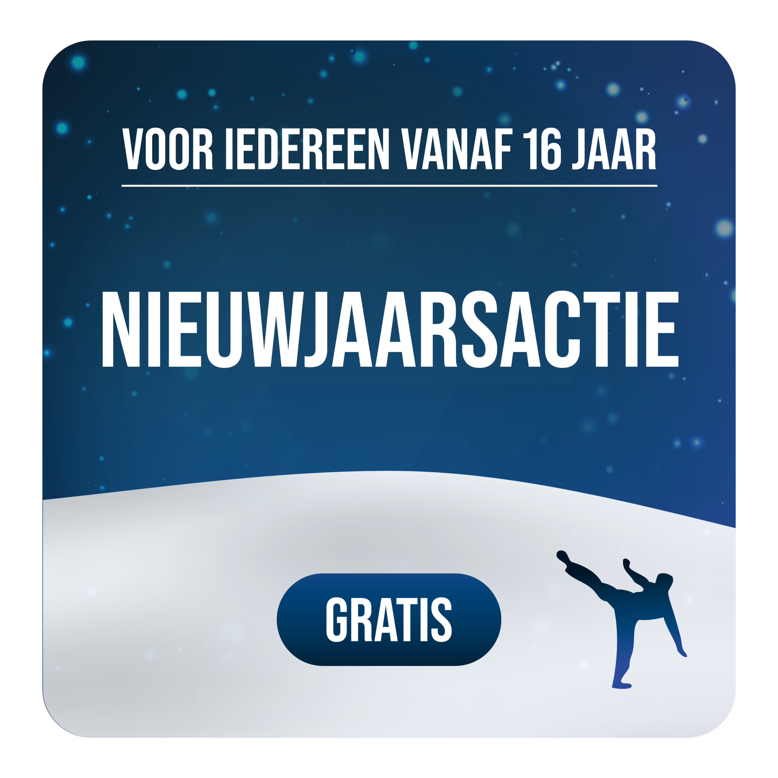 NIEUWJAARSACTIE KICKBOKSEN VOOR BEGINNERS