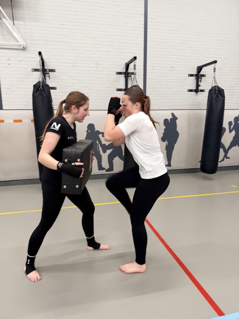 ladiesonly kickboksen - kickboksen alleen voor vrouwen