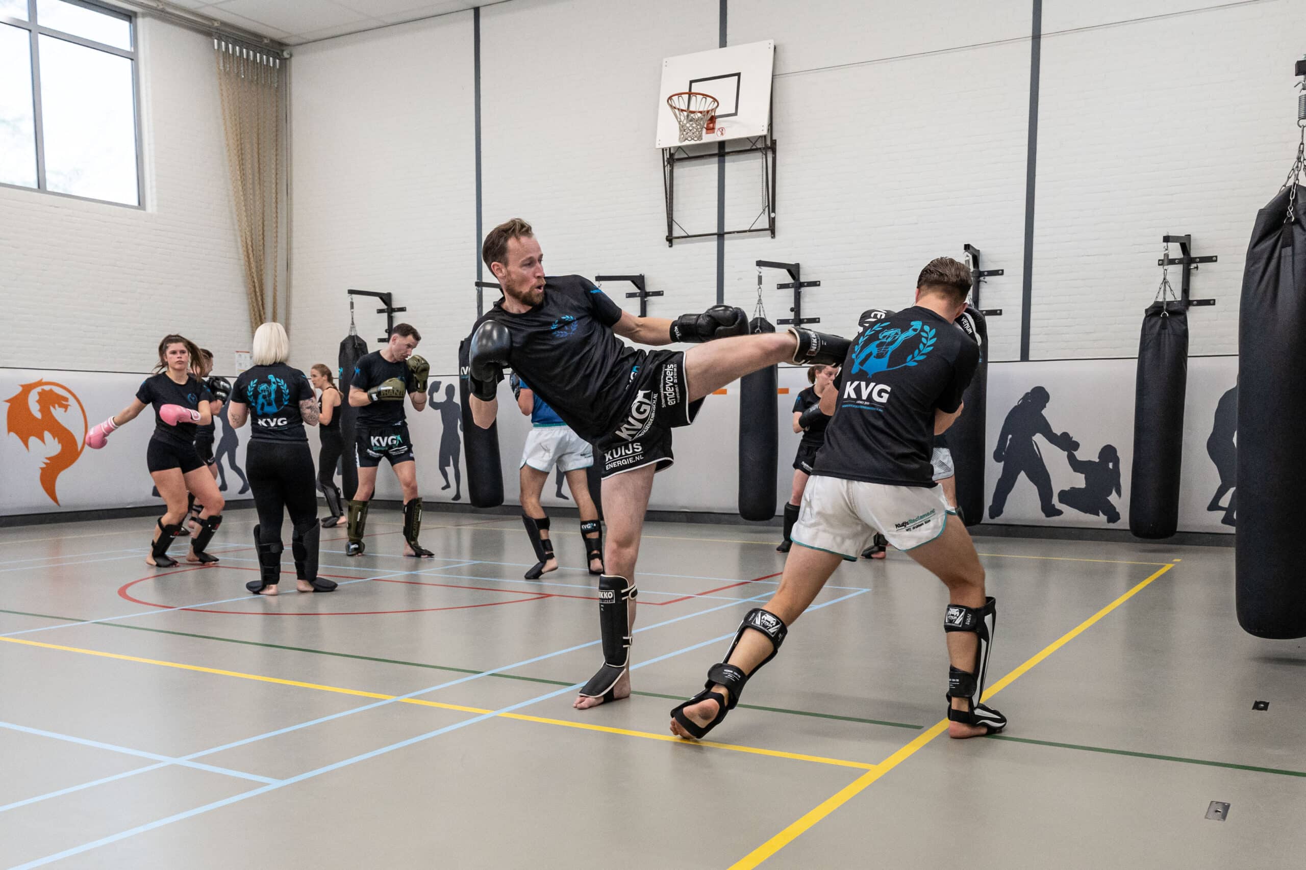 trainingen kvg kickboksen