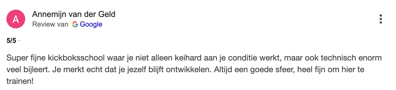Kickboksen techniek en sparren