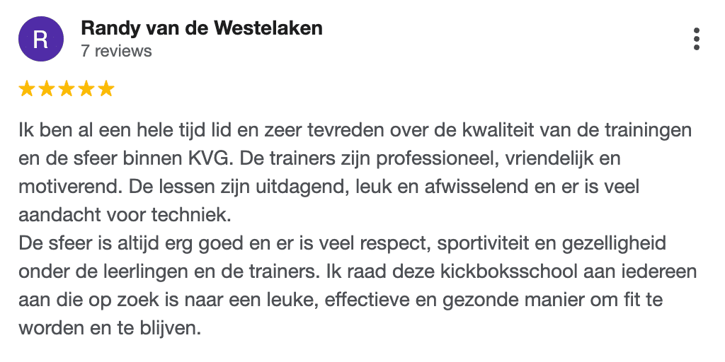 Kickboksen techniek en sparren