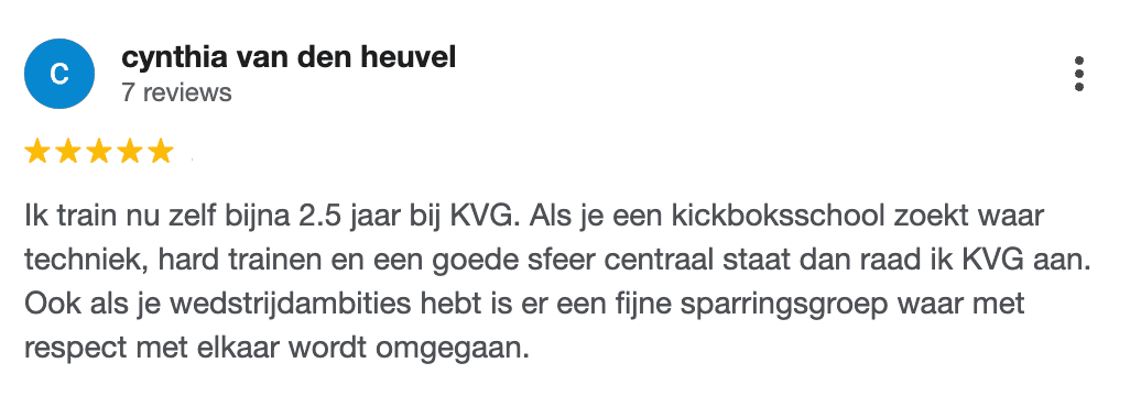 Kickboksen techniek en sparren