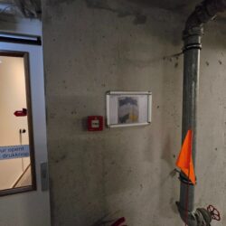 tekening bij ingang parkeergarage Laadsnel.nl