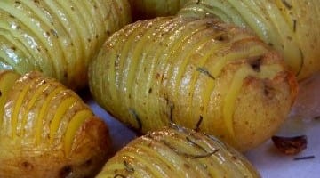 Hasselback aardappels