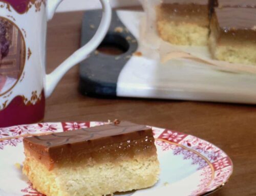 Millionaire shortbread met gezouten karamel (en een scheutje rum)