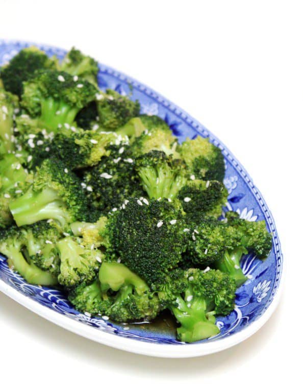Gestoomde broccoli met oosters tintje