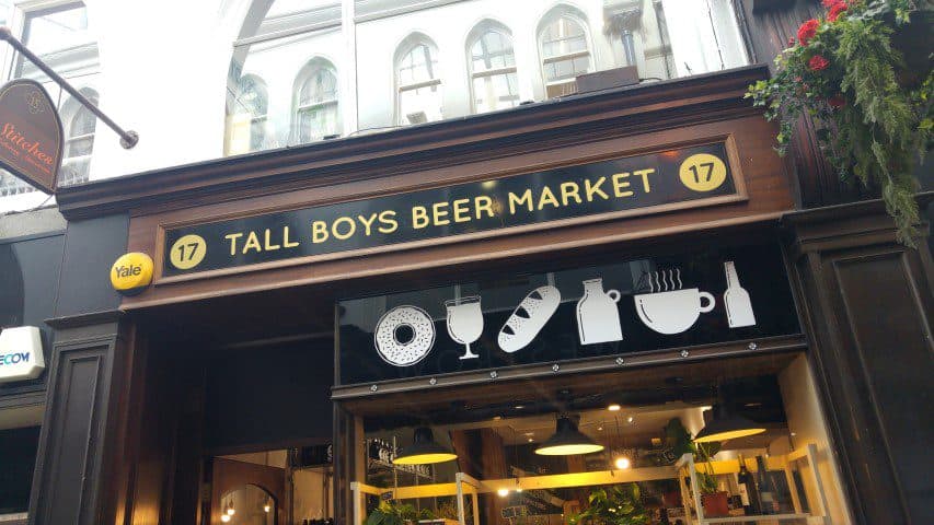 Tips Leeds: Tall Boys Beer Market